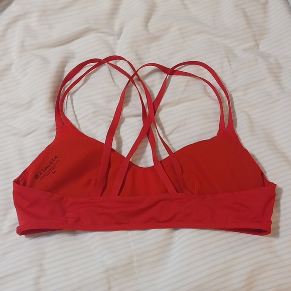 Athleta red bikini top size medium - Picture 2 of 3